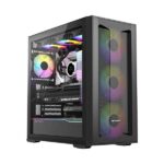 Ant Esports Titan Core 360 E-ATX Mid-Tower Gaming Cabinet (Black)