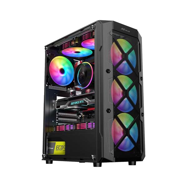 Ant-Esports-VM50-ARGB-Mid-Tower-M-ATX-Gaming-Cabinet-Black-1.jpg Ant Esports VM50 ARGB Mid-Tower M-ATX Gaming Cabinet (Black) - Image 1