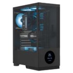 Ant Esports X2 LCD ATX Mid Tower Gaming Cabinet (Black)