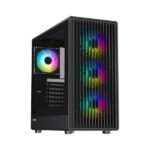 Ant Esports Zen Air 360 Mid-Tower ATX Gaming Cabinet (Black)