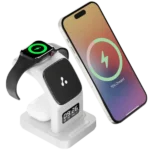 Ambrane Aerosync Trio Wireless Charger - White