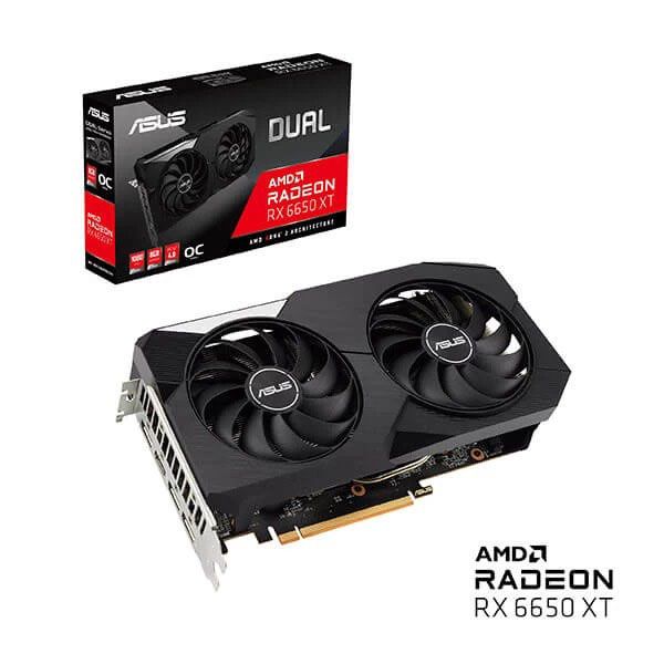 Asus Dual RX 6650 XT OC 8GB Gaming Graphics Card Asus Dual RX 6650 XT OC 8GB Gaming Graphics Card