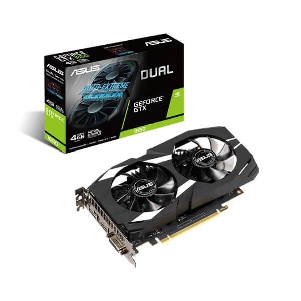 Asus-GTX-1650-Dual-4GB-GDDR5-Gaming-Graphics-Card-1.jpg Asus GTX 1650 Dual 4GB GDDR5 Gaming Graphics Card - Image 1