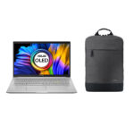 ASUS Vivobook Pro 15 OLED (2021), 15.6" (39.62 cms) FHD OLED, AMD Ryzen 7 5800H, 4GB NVIDIA GeForce RTX 3050 Graphics, Laptop (16GB/1TB SSD/Office 2019/Windows 10/Blue/1.65 Kg), M3500QC-L1262TS + Laptop Bag - Image 6