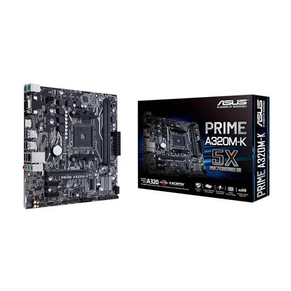 Asus-Prime-A320M-K-Motherboard-1.jpg Asus Prime A320M-K Motherboard - Image 1