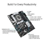 Asus Prime B760-Plus D4 Intel Motherboard Supports Intel 12th, 13th & 14th Gen Processors Asus Prime B760-Plus D4 Intel Motherboard Supports Intel 12th, 13th & 14th Gen Processors