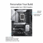 Asus Prime Z690-P D4 Intel Motherboard Supports Intel 12th, 13th & 14th Gen Processors - Image 4
