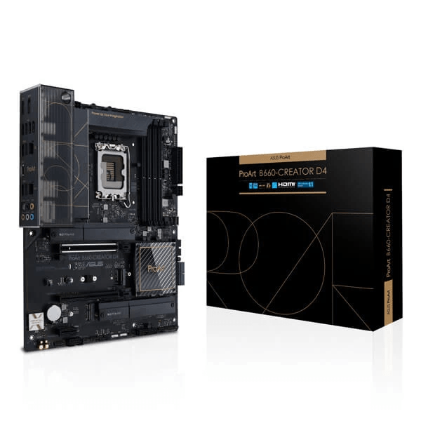 Asus ProArt B660 Creator D4 Intel Motherboard Supports Intel 12th, 13th & 14th Gen Processors Asus ProArt B660 Creator D4 Intel Motherboard Supports Intel 12th, 13th & 14th Gen Processors