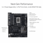 Asus ProArt B660 Creator D4 Intel Motherboard Supports Intel 12th, 13th & 14th Gen Processors Asus ProArt B660 Creator D4 Intel Motherboard Supports Intel 12th, 13th & 14th Gen Processors
