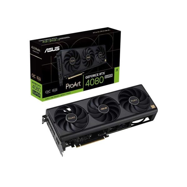 Asus-ProArt-Rtx-4080-Super-Oc-Edition-16Gb-Gddr6X-Graphics-Card-e1722938389510.jpg Asus ProArt Rtx 4080 Super Oc Edition 16Gb Gddr6X Graphics Card - Image 1