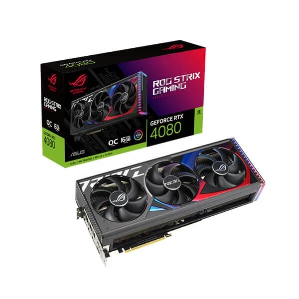 Asus ROG Strix RTX 4080 OC Edition 16GB Gaming Graphics Card Asus ROG Strix RTX 4080 OC Edition 16GB Gaming Graphics Card