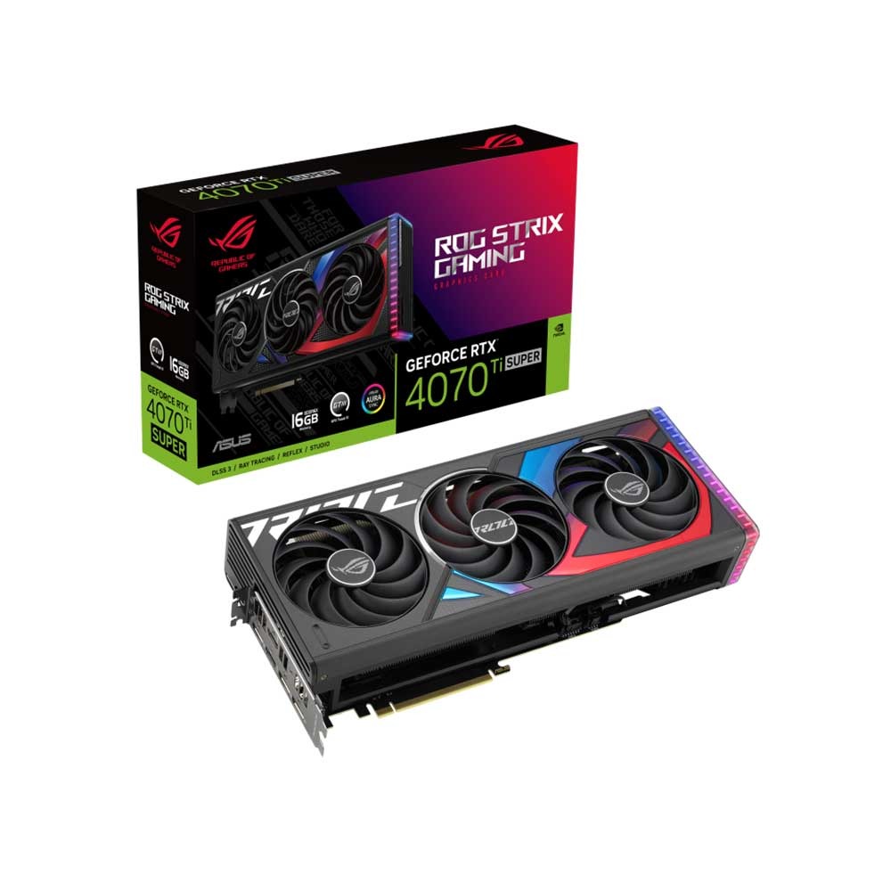 Asus-Rog-Strix-Rtx-4070-Ti-Super.jpg Asus ROG Strix GeForce RTX 4070 Ti SUPER 16GB GDDR6X - Image 1