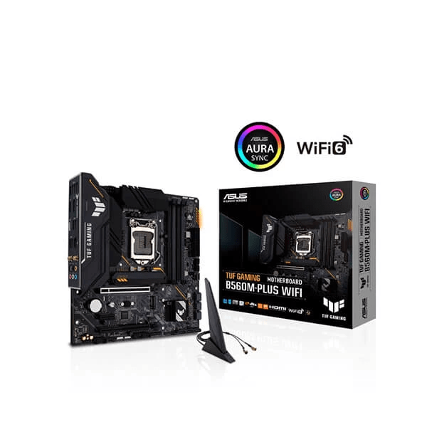 Asus-TUF-Gaming-B560M-Plus-WIFI-Motherboard-1.png Asus TUF Gaming B560M-Plus WIFI Intel Motherboard - Image 1