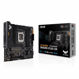 Asus TUF Gaming B660M-PLUS D4 Intel Motherboard Supports Intel 12th, 13th & 14th Gen Processors
