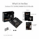 Asus TUF Gaming B660M-PLUS D4 Intel Motherboard Supports Intel 12th, 13th & 14th Gen Processors - Image 3