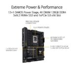 Asus TUF Gaming B760-Plus WIFI D4 Intel Motherboard Supports Intel 12th, 13th & 14th Gen Processors Asus TUF Gaming B760-Plus WIFI D4 Intel Motherboard Supports Intel 12th, 13th & 14th Gen Processors