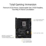 Asus TUF Gaming B760-Plus WIFI D4 Intel Motherboard Supports Intel 12th, 13th & 14th Gen Processors Asus TUF Gaming B760-Plus WIFI D4 Intel Motherboard Supports Intel 12th, 13th & 14th Gen Processors