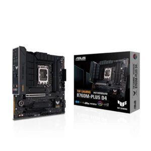Asus TUF Gaming B760M-Plus D4 Intel Motherboard Supports Intel 12th, 13th & 14th Gen Processors