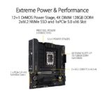 Asus TUF Gaming B760M-Plus D4 Intel Motherboard Supports Intel 12th, 13th & 14th Gen Processors - Image 2