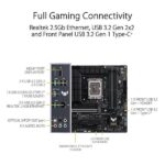 Asus TUF Gaming B760M-Plus D4 Intel Motherboard Supports Intel 12th, 13th & 14th Gen Processors - Image 3