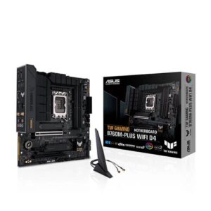 Asus TUF Gaming B760M-Plus WIFI D4 Motherboard Supports Intel 12th, 13th & 14th Gen Processors