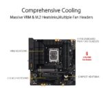 Asus TUF Gaming B760M-Plus WIFI D4 Motherboard Supports Intel 12th, 13th & 14th Gen Processors Asus TUF Gaming B760M-Plus WIFI D4 Motherboard Supports Intel 12th, 13th & 14th Gen Processors