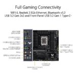 Asus TUF Gaming B760M-Plus WIFI D4 Motherboard Supports Intel 12th, 13th & 14th Gen Processors Asus TUF Gaming B760M-Plus WIFI D4 Motherboard Supports Intel 12th, 13th & 14th Gen Processors