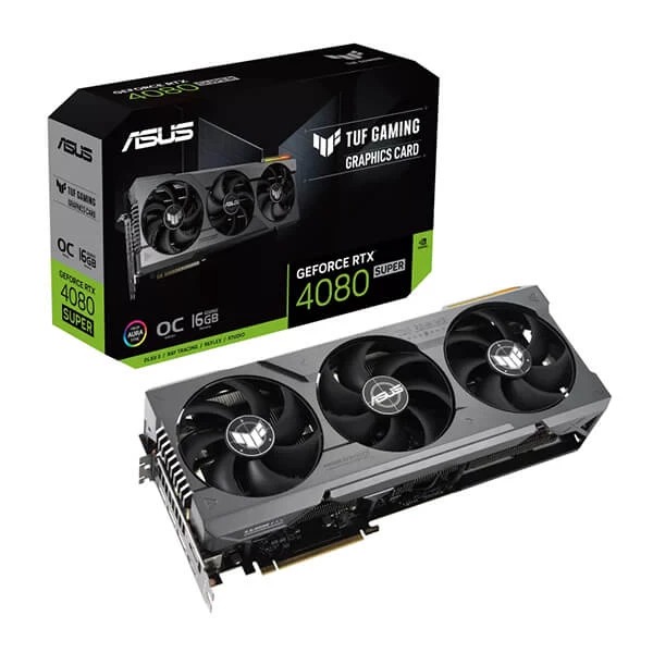 Asus-TUF-Gaming-RTX-4080-Super-OC-16GB-Graphics-Card.jpg Asus TUF Gaming RTX 4080 Super OC 16GB Graphics Card - Image 1