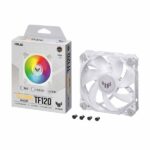 Asus TUF Gaming TF120 ARGB White Cabinet Fan (Single Pack) Asus TUF Gaming TF120 ARGB White Cabinet Fan (Single Pack)