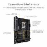 Asus TUF Gaming Z690-Plus D4 Intel Motherboard Supports Intel 12th, 13th & 14th Gen Processors Asus TUF Gaming Z690-Plus D4 Intel Motherboard Supports Intel 12th, 13th & 14th Gen Processors