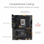 Asus TUF Gaming Z690-Plus WIFI D4  Intel Motherboard Supports Intel 12th, 13th & 14th Gen Processors - Image 3