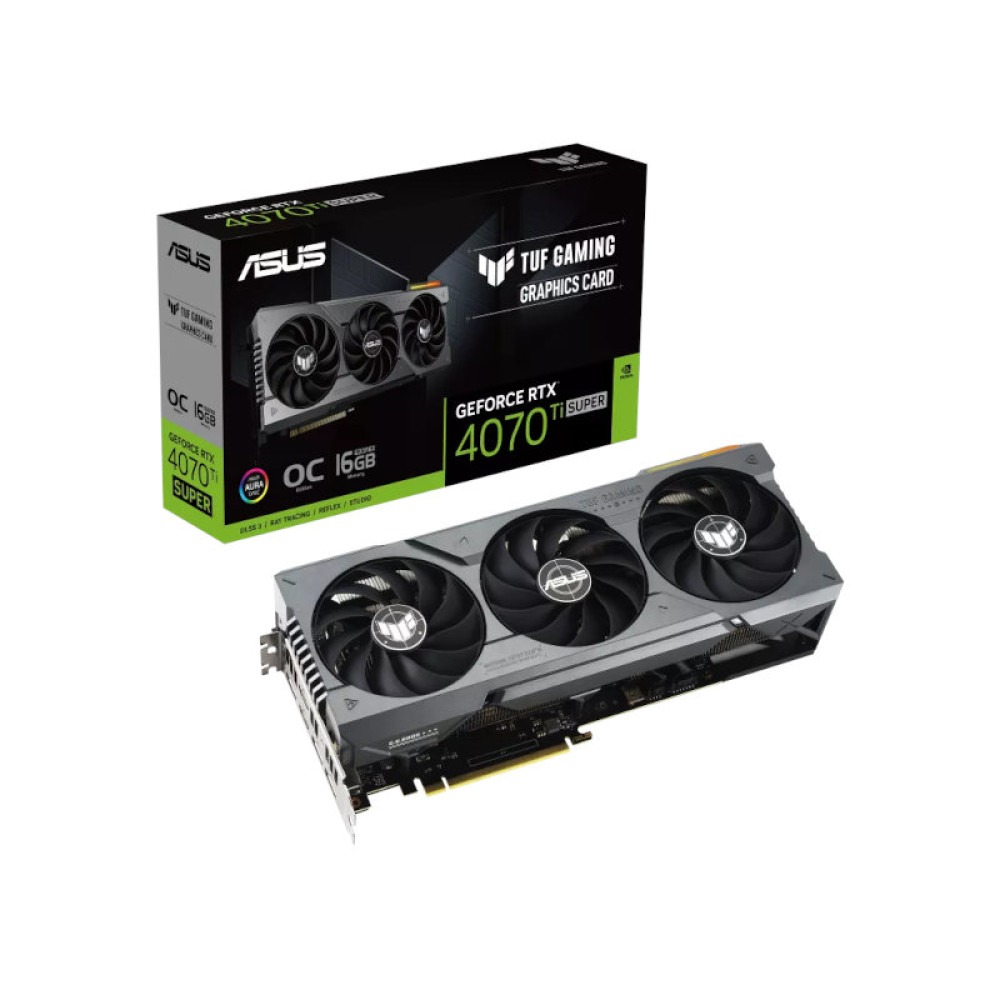 Asus-Tuf-Gaming-Geforce-Rtx-4070-Ti-Super-Oc-Edition-16gb-Gddr6x-Graphic-Card1.jpg Asus Tuf Gaming Geforce RTX 4070 Ti Super Oc Edition 16gb Gddr6x Graphic Card - Image 1