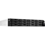 Asustor AS6212RD 12-Bay NAS Intel Celeron Quad-Core Enclosure Gbe X 4, Usb 3.0 X 4 Aes-Ni EncryptionWith Lockable