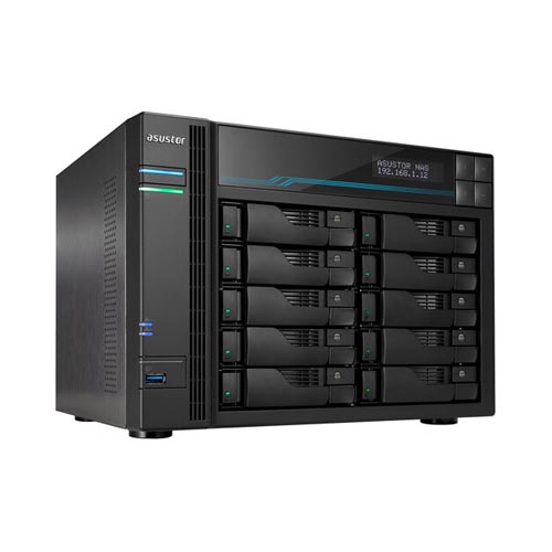 Asustor Lockerstor 10 AS7110T 10-Bay NAS Enclosure Asustor Lockerstor 10 AS7110T 10-Bay NAS Enclosure
