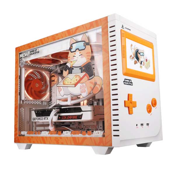COLORFUL COLORFIRE MEOW-X Gaming PC Set CABINET COLORFUL COLORFIRE MEOW-X Gaming PC Set CABINET