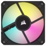 Corsair iCUE AF120 RGB SLIM 120mm Cabinet Fan – Black (Twin Pack) - Image 4