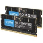 Crucial 128GB (2x64GB) DDR5 5600MHz SO-DIMM Memory Kit (CT2K64G56C46S5)