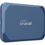 Crucial X10 2TB 2.5" USB Type C External Portable SSD (Blue)