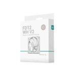 DeepCool FD12 WH V2 120mm Cabinet Fan (White) DeepCool FD12 WH V2 120mm Cabinet Fan (White)