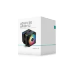 Deepcool AG620 BK ARGB V2 120mm CPU Air Cooler Black (R-AG620-BKAMMN-GJD)