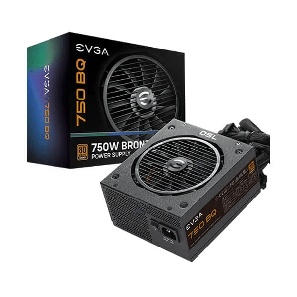 EVGA 750 BQ 750 Watt 80 Plus Bronze SMPS EVGA 750 BQ 750 Watt 80 Plus Bronze SMPS