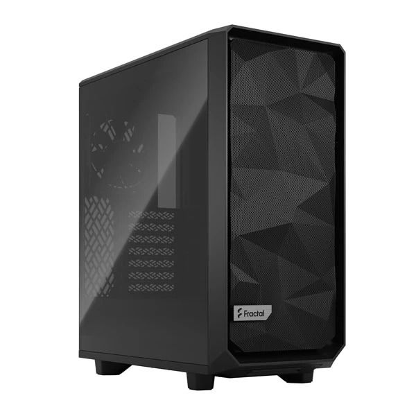 Fractal Design Meshify 2 Compact Light Cabinet (Black) Fractal Design Meshify 2 Compact Light Cabinet (Black)