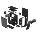 Fractal Design Meshify 2 Compact Light Cabinet (Black) Fractal Design Meshify 2 Compact Light Cabinet (Black)