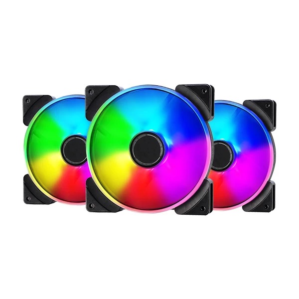 Fractal Design Prisma AL-14 PWM ARGB Cabinet Fan (Triple Pack) Fractal Design Prisma AL-14 PWM ARGB Cabinet Fan (Triple Pack)