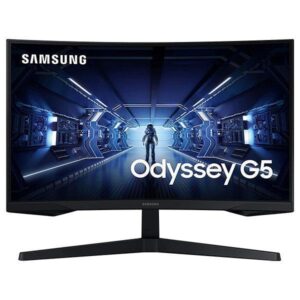 SAMSUNG Odyssey G5 27″ 144Hz Curved Gaming Monitor LC27G55TQWWXXL