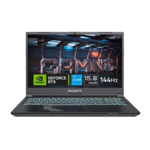 GIGABYTE G5 MF-G2IN313SH Gaming Laptop Intel Core i7 12th Gen 12650H – (16 GB/512 GB SSD/Windows 11 Home/6 GB Graphics/NVIDIA GeForce RTX 4050) (15 inch, Black, 2.08 Kg)