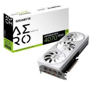Gigabyte GeForce RTX 4070 SUPER AERO OC 12G Graphics Card