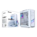 Gigabyte AORUS C601 GLASS ICE E-ATX Mid Tower Cabinet (White)