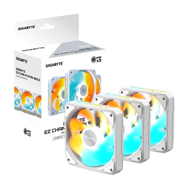Gigabyte EZ CHAIN RVS FAN 120 ICE (GP-GBT EZRVSFAN1203 ICE) Gigabyte EZ CHAIN RVS FAN 120 ICE (GP-GBT EZRVSFAN1203 ICE)