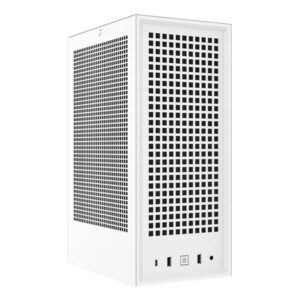 HYTE Revolt 3 Small Form Factor Premium ITX Computer Gaming Case (White)